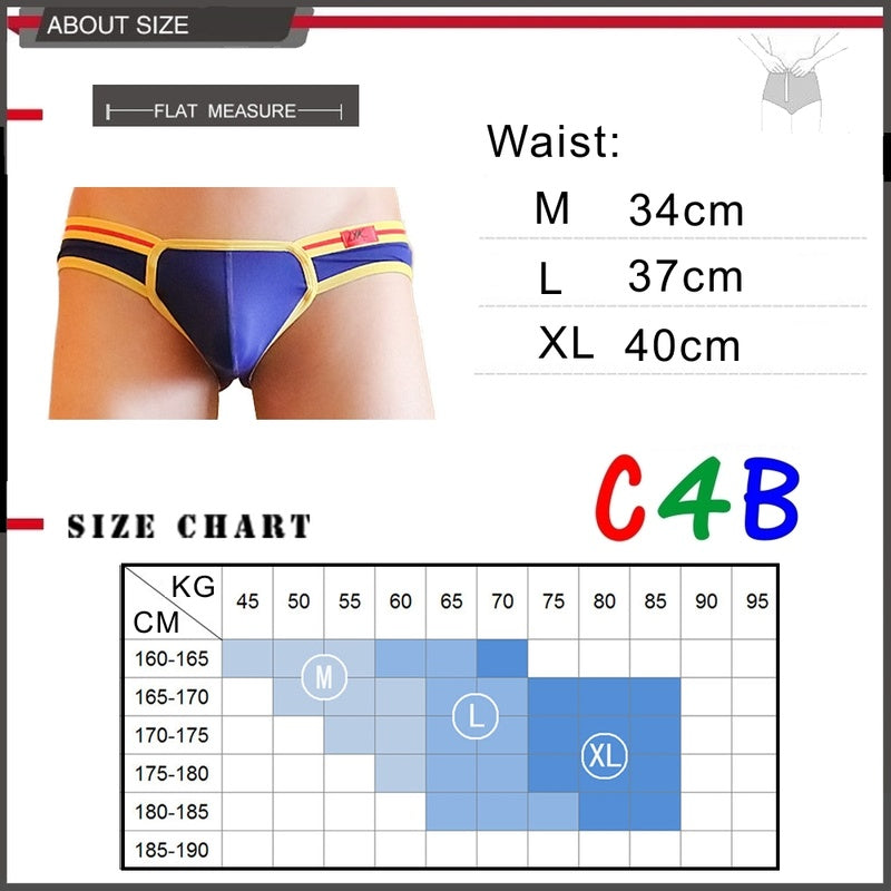 Faux Leather Men's Sexy Underwear Sexy Sexy Strapless Thong – Come4Buy eShop