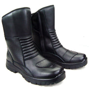 چمڑے کے موٹرسائیکل کے جوتے غیر پرچی سانس لینے کے قابل موٹوکراس جوتے