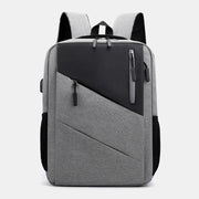 Men Large Capacity With USB Charging Business Travel Outdoor School Bag 14 Inch Laptop Bag Backpack