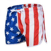 American flag Gym Sport Suim Men's Shorts Men's Beach Pants