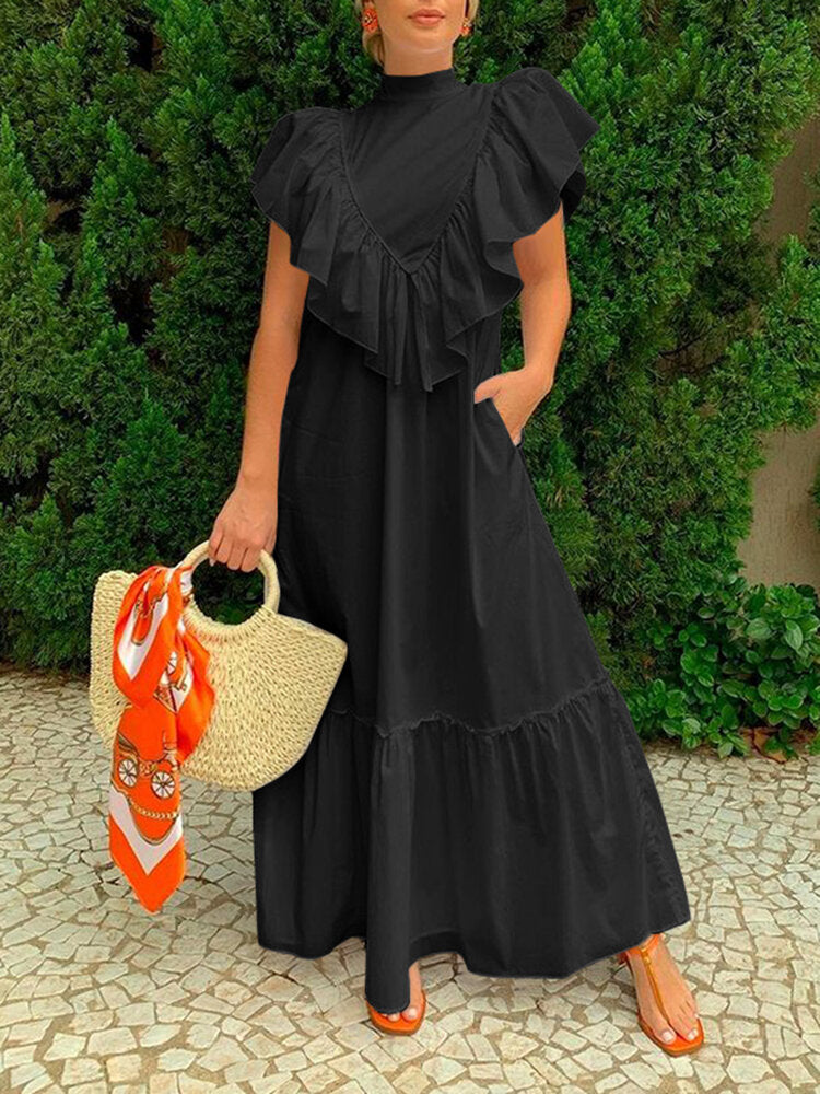Rasario Velvet Corset Maxi Dress With A Draped Skirt | Designer Collection  | Coveti