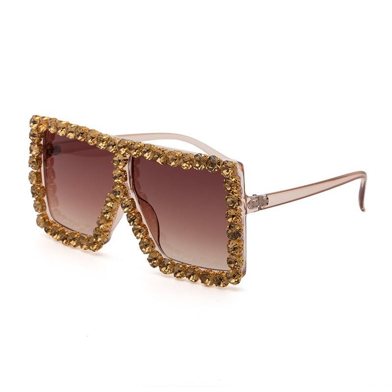 Freshly Fuji - DIY DIY Rhinestone Sunglasses