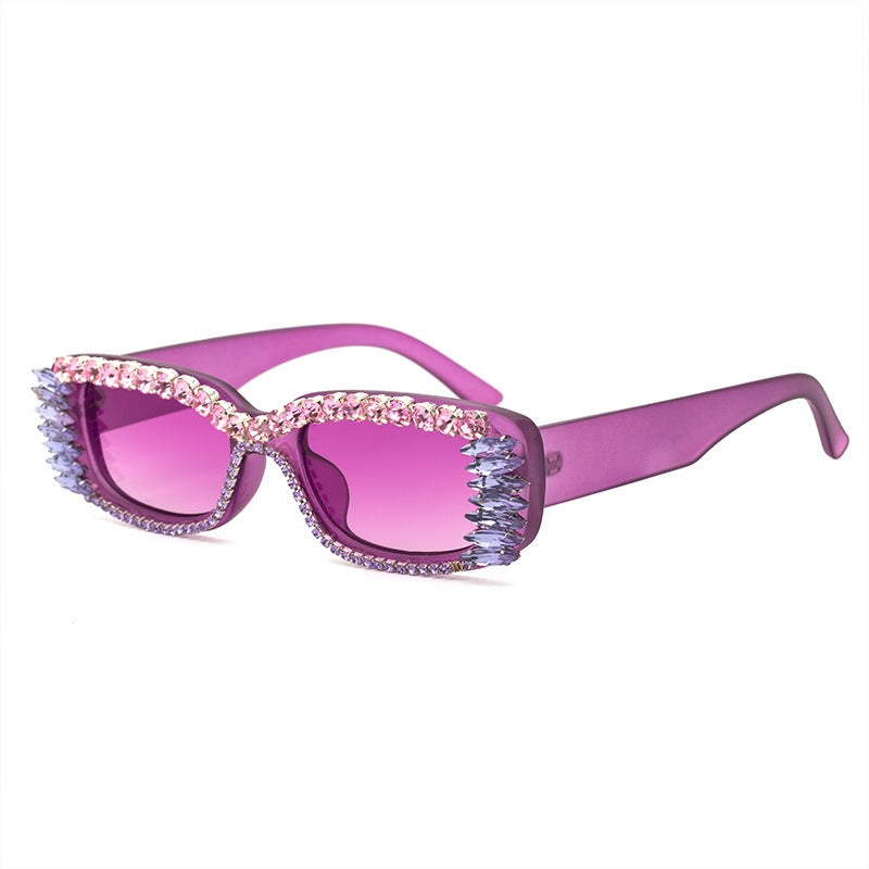 Fashion Diamond Designer Square Sunglasses For Women Men Retro Oversized  Frame Ins Trending Ladies Luxury Sun Glasses UV400 Eyeg - AliExpress