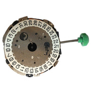 Cronógrafo de 00 ollos Miyota FS3 Movemento de cuarzo fabricado en Xapón Botón pulsador inclinado