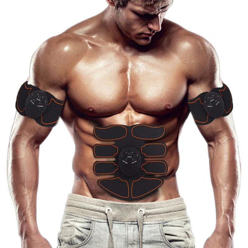 Electric Muscle Toner Machine ABS Abdominal Core Stimulator Belt