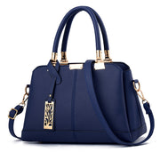 Großzügige Damentasche Einfarbige Handtasche Damentasche