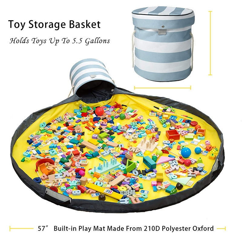 Clean up Organizer Bucket Pouch Play Mat For Lego Toys Storage Contain Come4Buy eShop