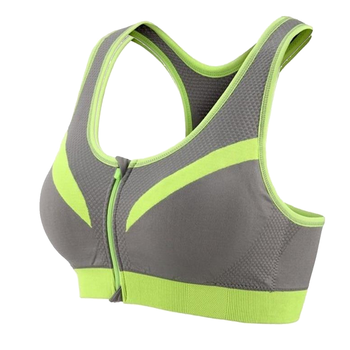 Female Gradual Color Proof Yoga Sports Bra Without Steel Ring Underwear Profit  Seamless Sports Bra (Green, S) at  Women's Clothing store