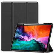 Pro iPad Pro Horizontal Flip Honeycomb TPU + PU Leather Tablet Case with three-folder Holder