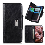 For Samsung Galaxy Note20 Crazy Horse Texture Horizontal Flip Leather Case with Holder  6-Card