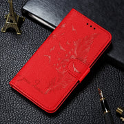 For Xiaomi Mi 11 Ultra Litchi Texture Feather Embossing Pattern Horizontal Flip Leather Case with