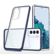 For Samsung Galaxy S21+ 5G Bright Series Clear Acrylic + PC+TPU Shockproof