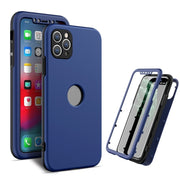 For iPhone 12 360 Degrees Full Package PC + TPU Combination Case