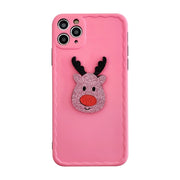 For iPhone 12 Christmas Wave Shockproof TPU Protective Case