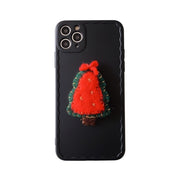 For iPhone 12 Christmas Tree Wave Shockproof TPU Protective Case