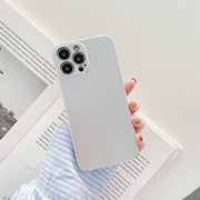 For iPhone 12 Metal Style TPU Shockproof Case