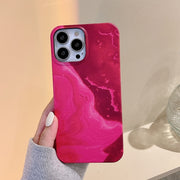 For iPhone 11 Marble Shockproof PC Phone Case