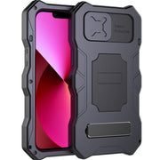 Kanggo iPhone 13 Camshield Shockproof Waterproof Dustproof Metal Case karo Holder