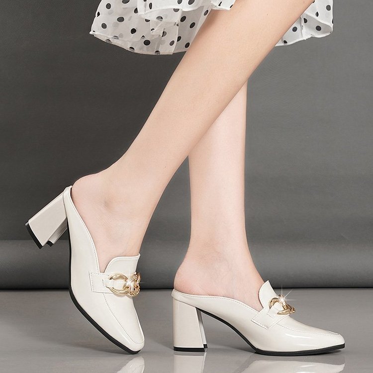 Comfortable best sale mule heels