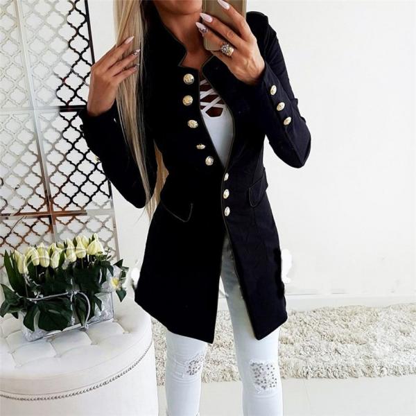 Fashion Simple Office Lady Lapel Suit Coat – Come4Buy eShop