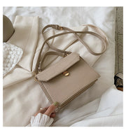 Stone Patent White Cross Bags For Women 2021 Small Handbag