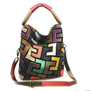 Women leather handbags luxury bags designer top-handle bags messenger bag female