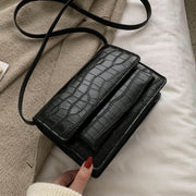 Stone Pattern Leather Crossbody Bag For Women 2021 Fashion Sac A Main Female Shoulder Bag Female Handbags And Purses With Handle