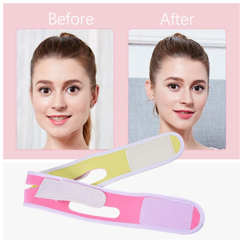 Beauty Face Lift Belt V Face Shaper Slimming Bandage Thin Chin