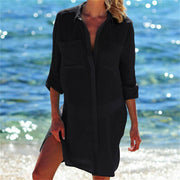 Cotton Tunics for Beach Women Swimsuit Cover-ups