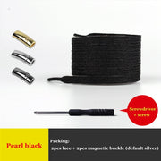 New Magnetic Shoelaces Elastic Locking Shoelace Special Creative