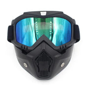 Txiv neej Poj Niam Ski Snowboard Mask Snowmobile Skiing Goggles