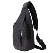 Многофункциональная мужская нагрудная сумка в стиле пэчворк - интернет-магазин Come4Buy