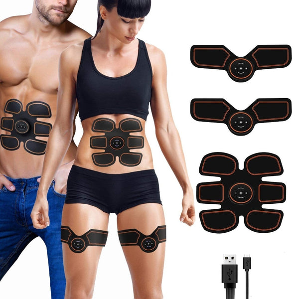 Muscle Electro Stimulator Abs Muscle Toner EMS Abdominal Toning Belt Abdominal Muscle Machine Stimul Trainer Fitness Gym Home