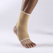 Supporto per a caviglia Compressione per i piedi Bandage elastico Wrap Sleeve Brace Kit Protezione per caviglia Sollievo sportivo Dolore nakefit tobilleras (Kaki)