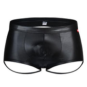 Faux Leather Sexy Underwear Men Panties Mens Thong G String