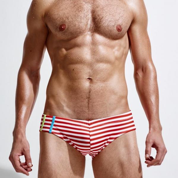 Sexy Man Stripe Swimming Trunks Men's Swimming Briefs Swimming Suit Come4Buy eShop Sexy Man Stripe Swimming Trunks Men's Swimming Briefs Swimming Suit Come4Buy eShop