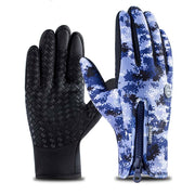 Kyncilor Fahrrad Handschuhe Cycling Gloves Resistant Silicone Waterproof Velvet Cycling Gloves Fox Winter Men Bycicle Glove