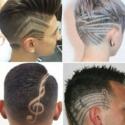 Plaukų drožybos salono formavimo įrankis žirklės ūsų skutimosi nugarėlė galva plaukų graviravimo rašiklis Magic barzda plaukų žirklės tatuiruotės stilius