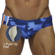 Slips de bany PUSH UP per a home Banyador sexy de cintura baixa per a homes Nous troncs de bany Banyadors de camuflatge Banyadors per a home gay Shorts de bany-[product_type]-Come4Buy eShop
