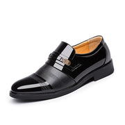 Height increasing Men Leather Dress Shoes Microfiber Leather Quality Shoes For Business 37-46