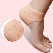 1 Paar Fußpflegesocken Neue Silikon-Feuchtigkeitsgel-Fersensocken Gebrochene Fußhautpflegeschutzschutz gegen Risse - Come4Buy eShop