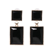 New Women's fashion square statement earrings for women resin earrings-EARRINGS-Come4Buy eShop