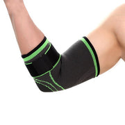 肘部支撑弹性绷带健身房运动肘部保护垫吸收汗水运动篮球臂袖肘部支撑