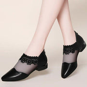 Chaussures décontractées pour dames à talon bas de 2 cm