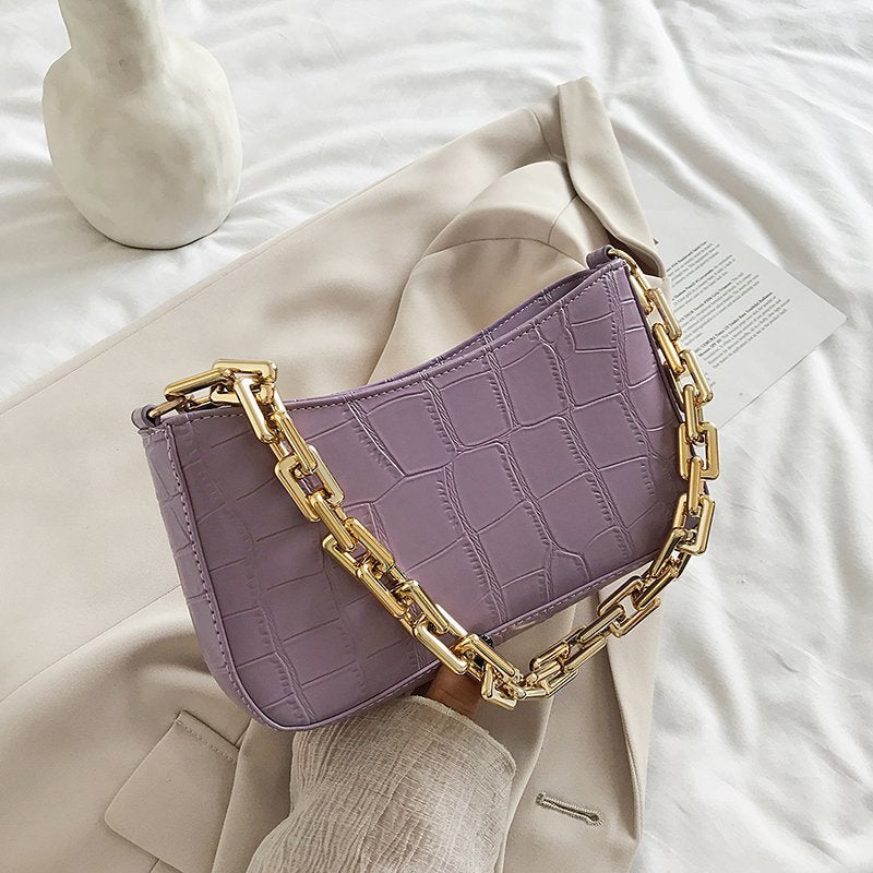 Bag Transformation Bag Pearl Extension Chain Armpit Shoulder Strap  Vegetable Tanned Leather Single-purchase Accessories - AliExpress