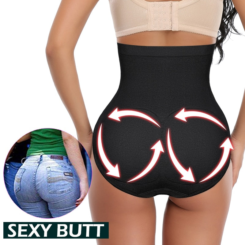 Women Padded Butt Lifter Underwear Pads Hip Enhancer Panties Shapewear  Shaper Panty Underpants Seamless Control Briefs (Black, S) at  Women's  Clothing store