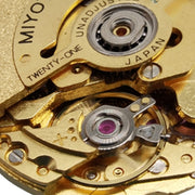 Reloj Movimiento Miyota 6T51 Automático - Dorado