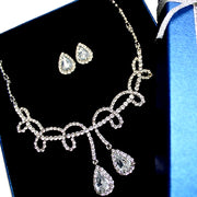 Liberalis Crystal Earring Necklace Set - Come4Buy eShop