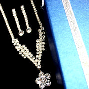 Numerous Flower Crystal Necklace Set - Come4Buy eShop