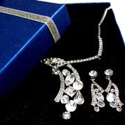 Different Shape of Crystal Necklace Set - Come4Buy eShop